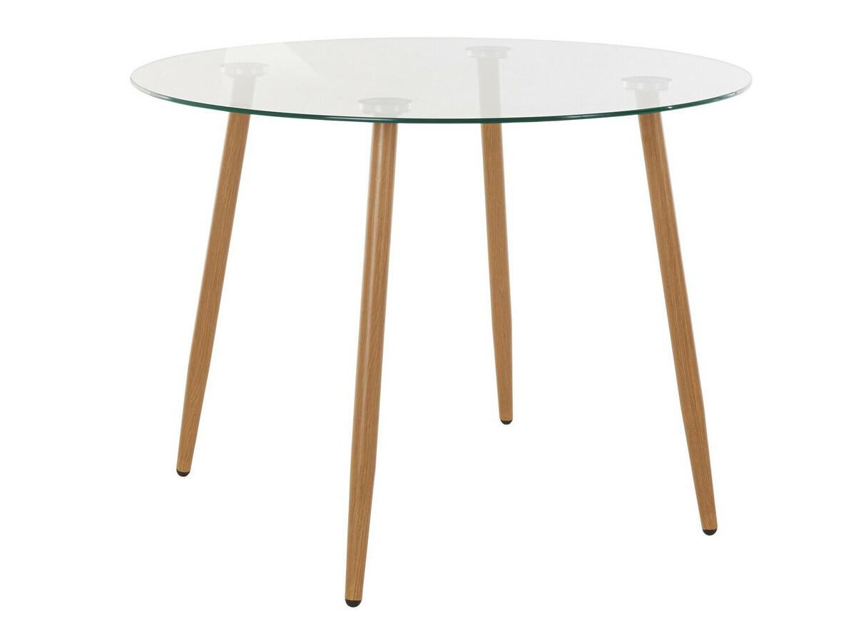 Söögitoakomplekt Denton 1138 (Valge + Tamm)