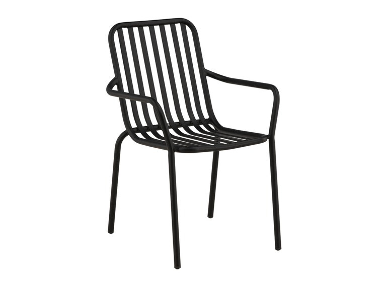 Laua ja toolide komplekt Dallas 3541 (Must)