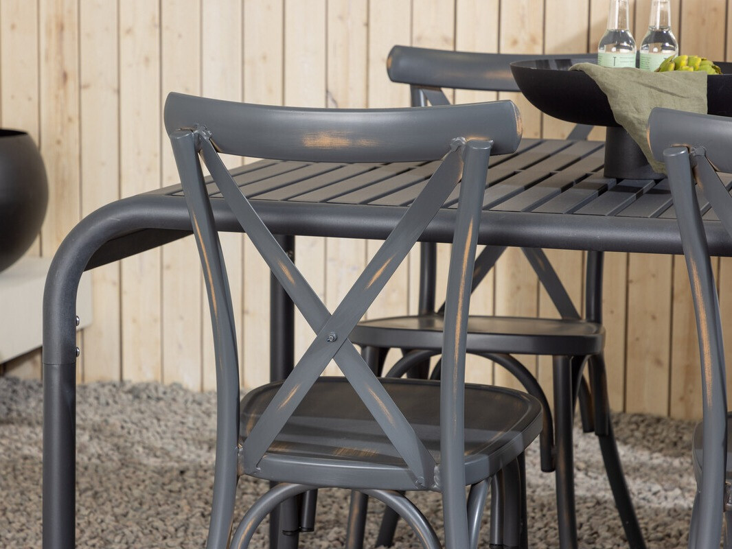 Laua ja toolide komplekt Dallas 3544