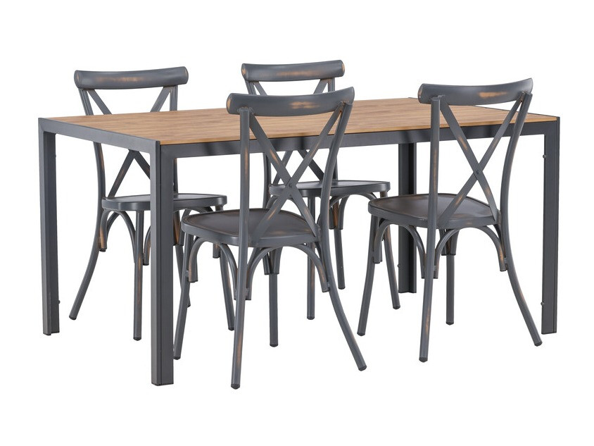 Laua ja toolide komplekt Dallas 3621