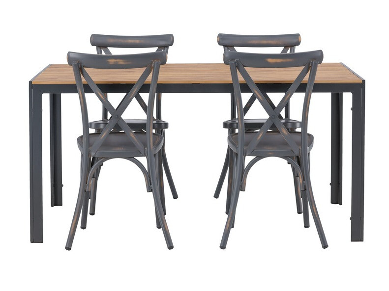 Laua ja toolide komplekt Dallas 3621