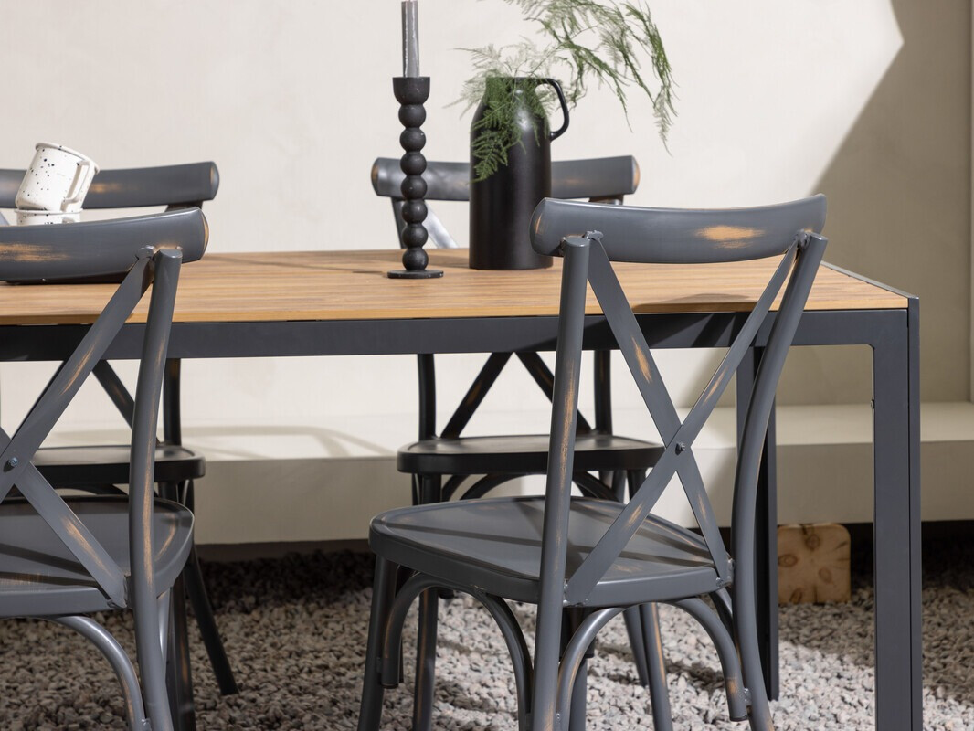 Laua ja toolide komplekt Dallas 3621