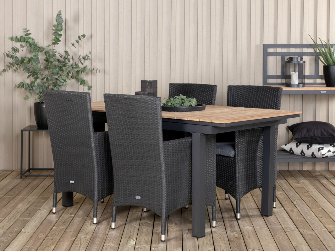 Laua ja toolide komplekt Dallas 3639