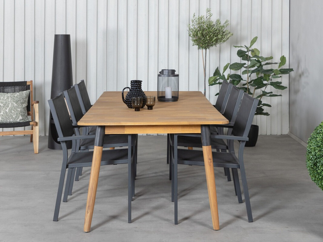 Laua ja toolide komplekt Dallas 3679