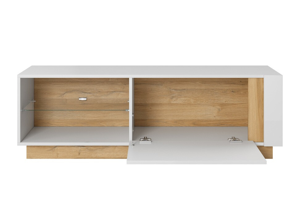 Elutoa komplekt Novbela 113 (Valge + Läikiv valge + Grandson tamm)