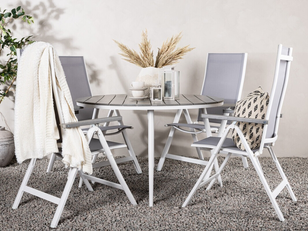 Laua ja toolide komplekt Dallas 3731