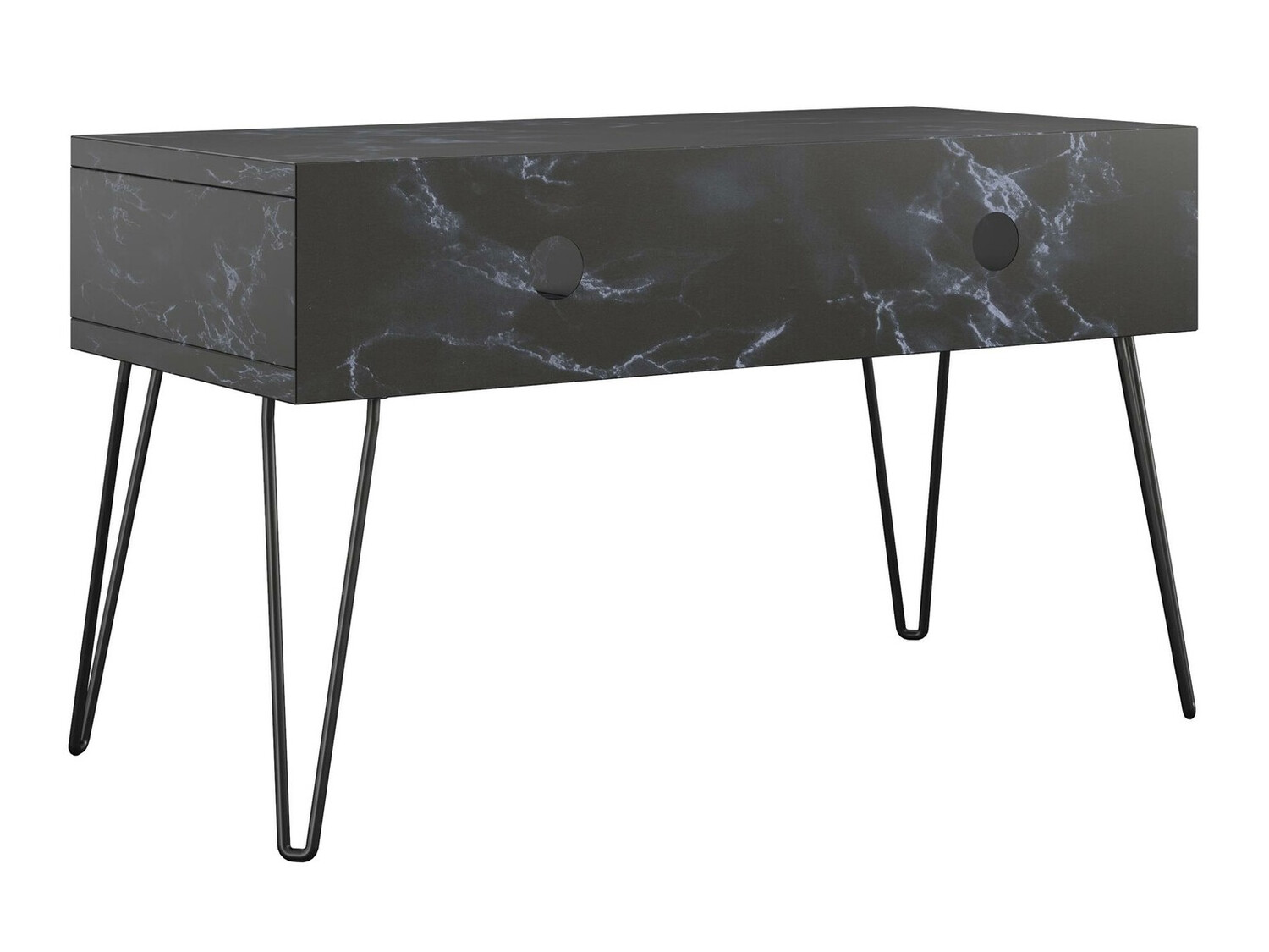 TV-alus Tulsa 559 (Must marmor + Must)