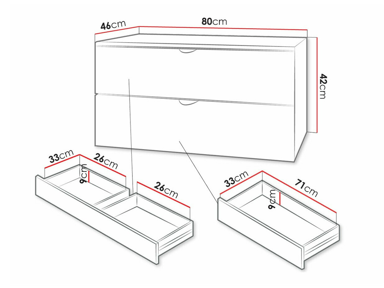 Vannitoa põrandakapp kraanikausile Fenenou 101 (Valge)
