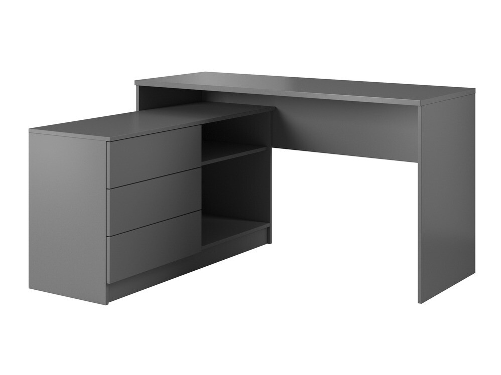 Kontori nurgalaud Kingston 130 (Grafiit)