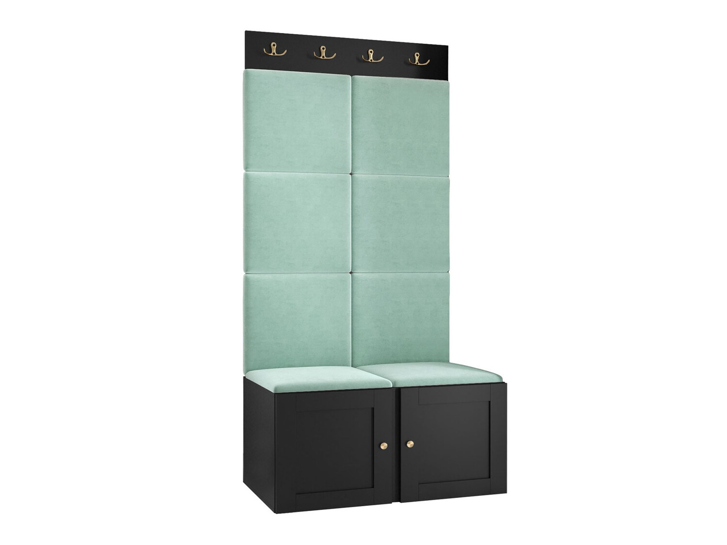 Esikukomplekt Hartford 375 (Must)