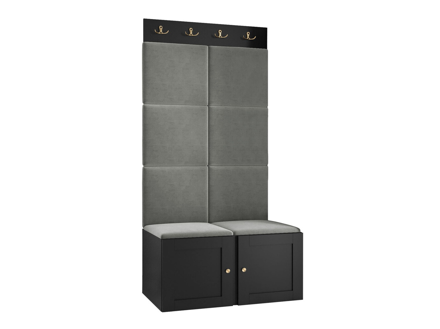 Esikukomplekt Hartford 375 (Must)