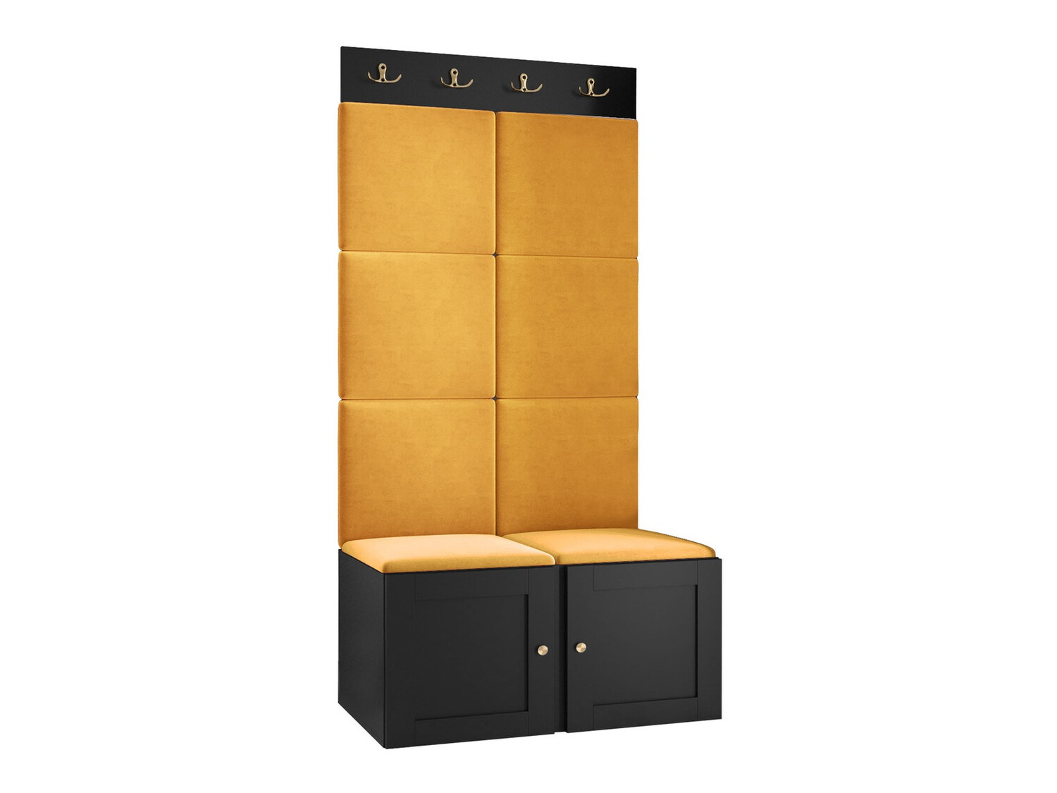 Esikukomplekt Hartford 375 (Must)