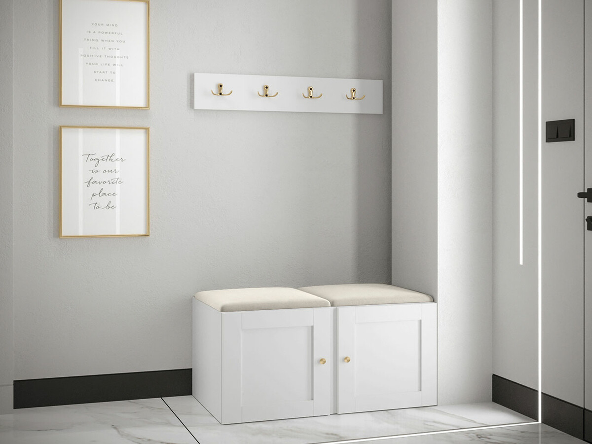 Esikukomplekt Hartford 376 (Valge)