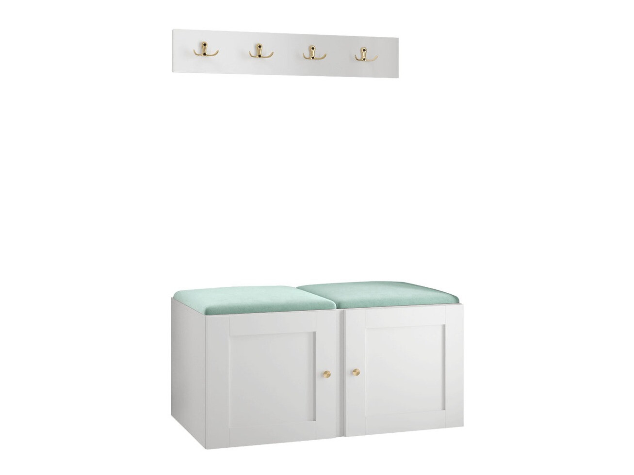 Esikukomplekt Hartford 376 (Valge)