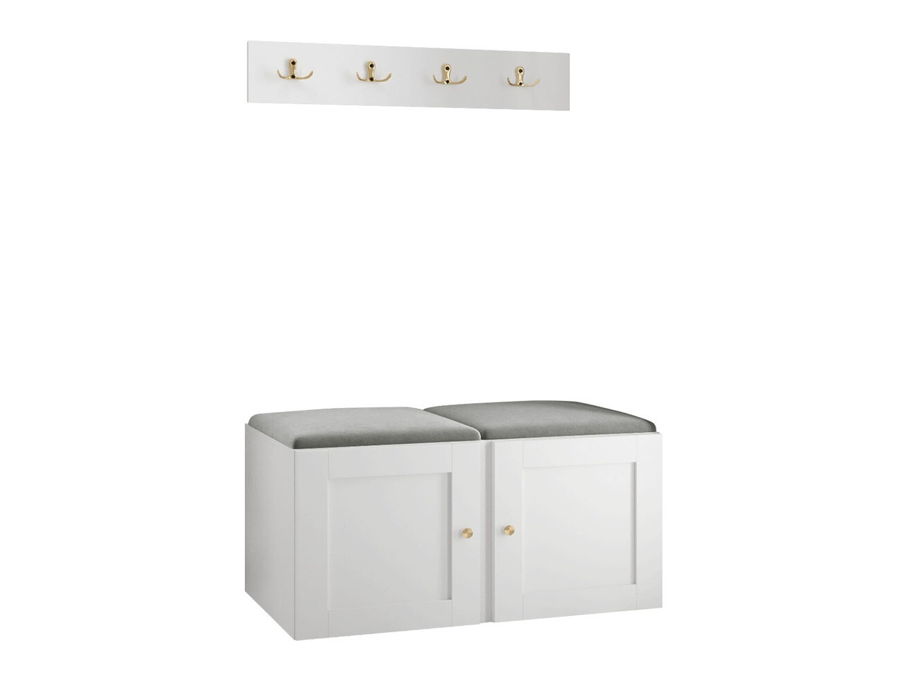 Esikukomplekt Hartford 376 (Valge)