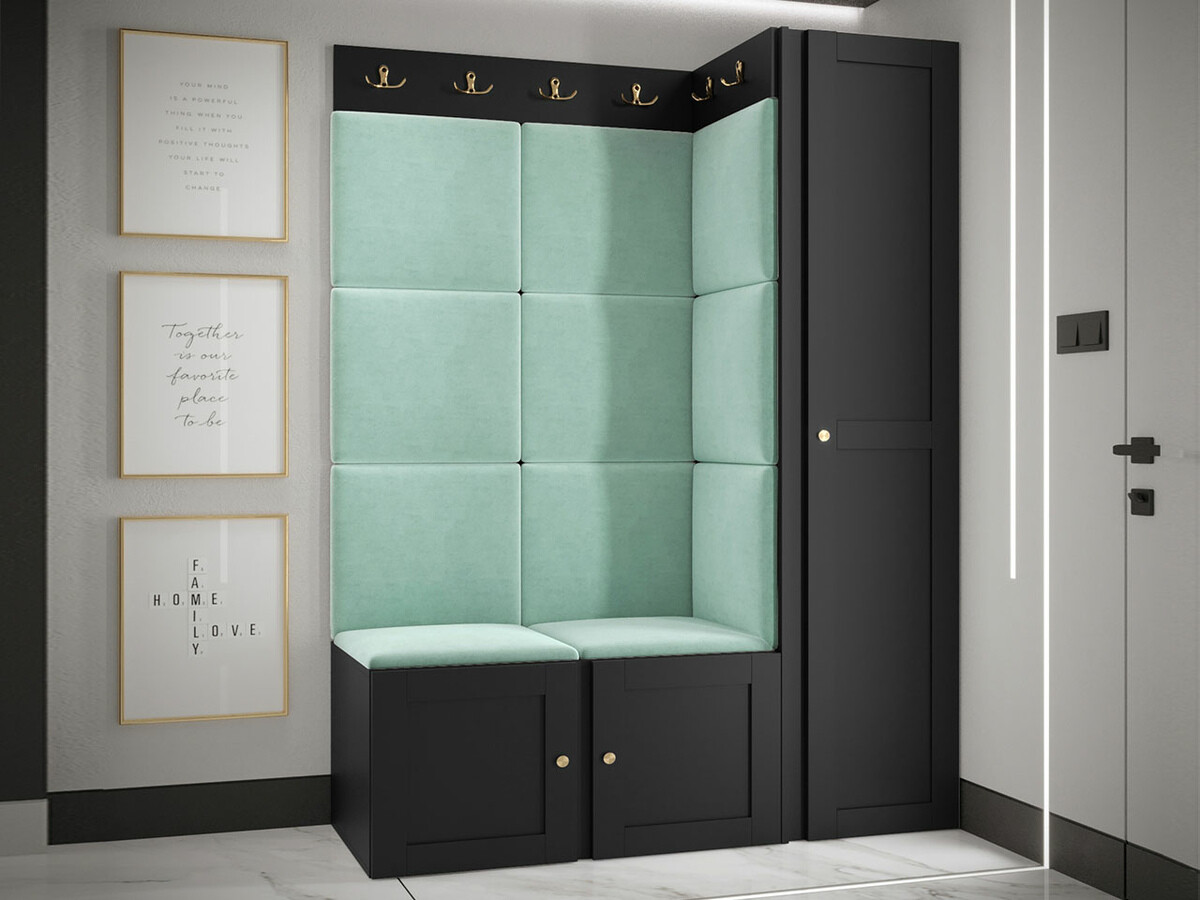 Esikukomplekt Hartford 377 (Must)