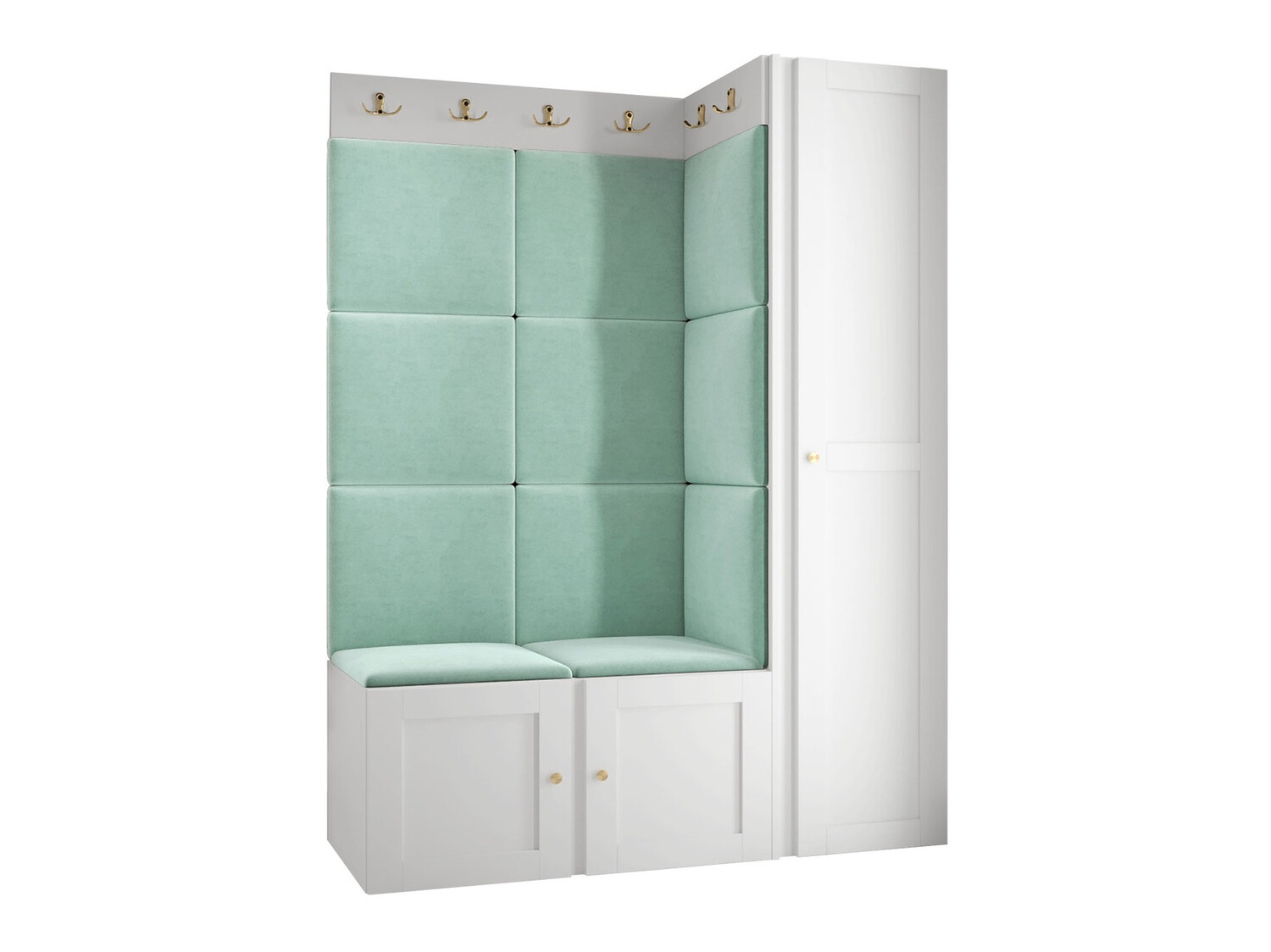 Esikukomplekt Hartford 377 (Valge)