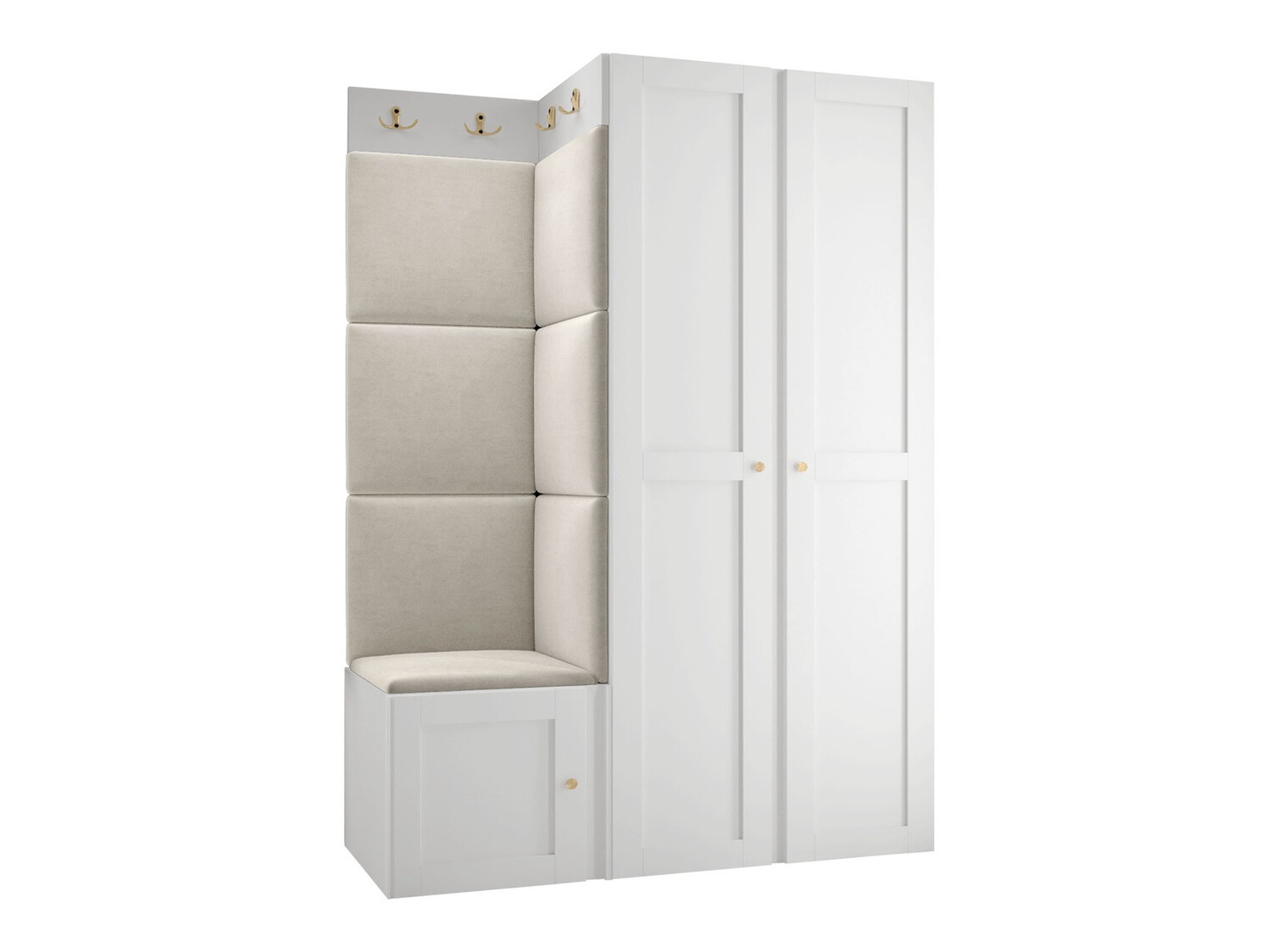 Esikukomplekt Hartford 379 (Valge)