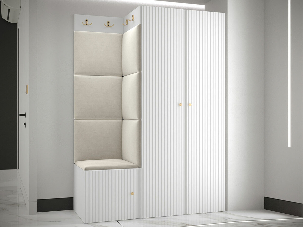 Esikukomplekt Hartford 387 (Valge)