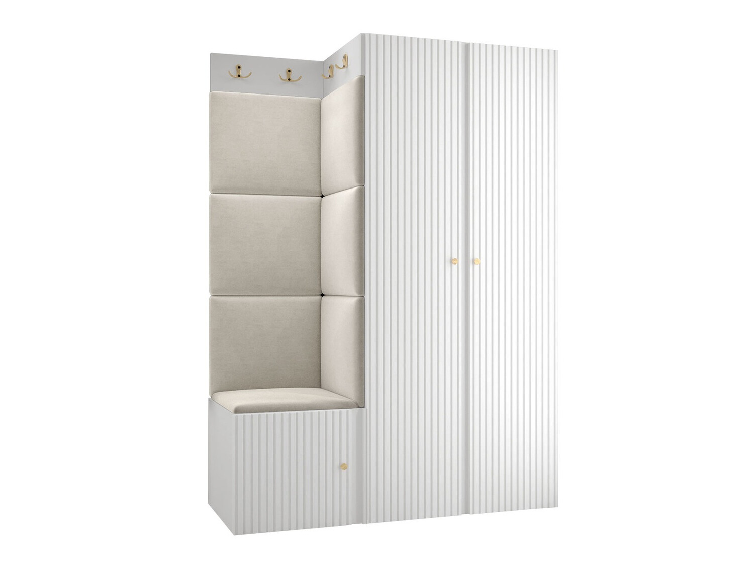 Esikukomplekt Hartford 387 (Valge)