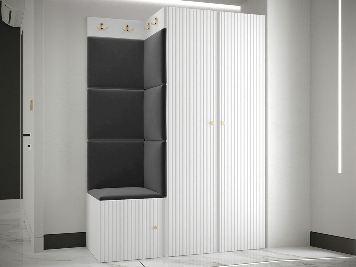 Esikukomplekt Hartford 387 (Valge)