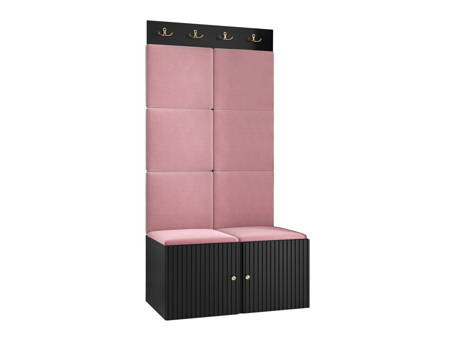 Esikukomplekt Hartford 383 (Must)