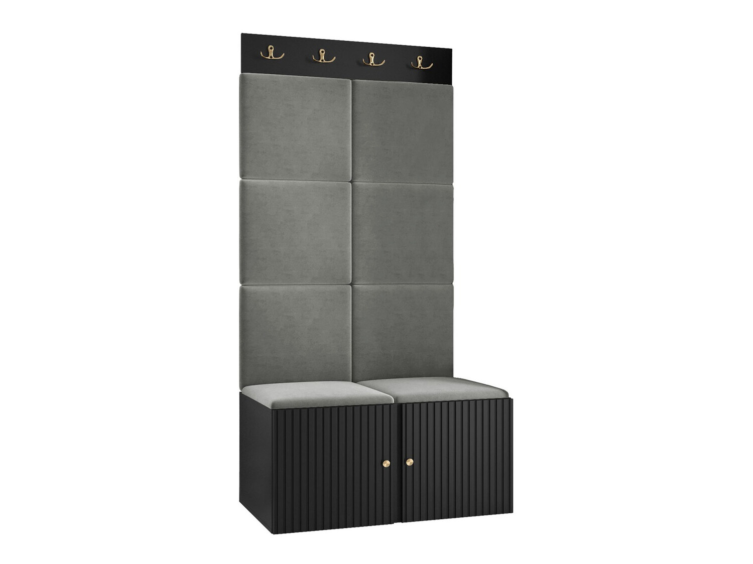 Esikukomplekt Hartford 383 (Must)