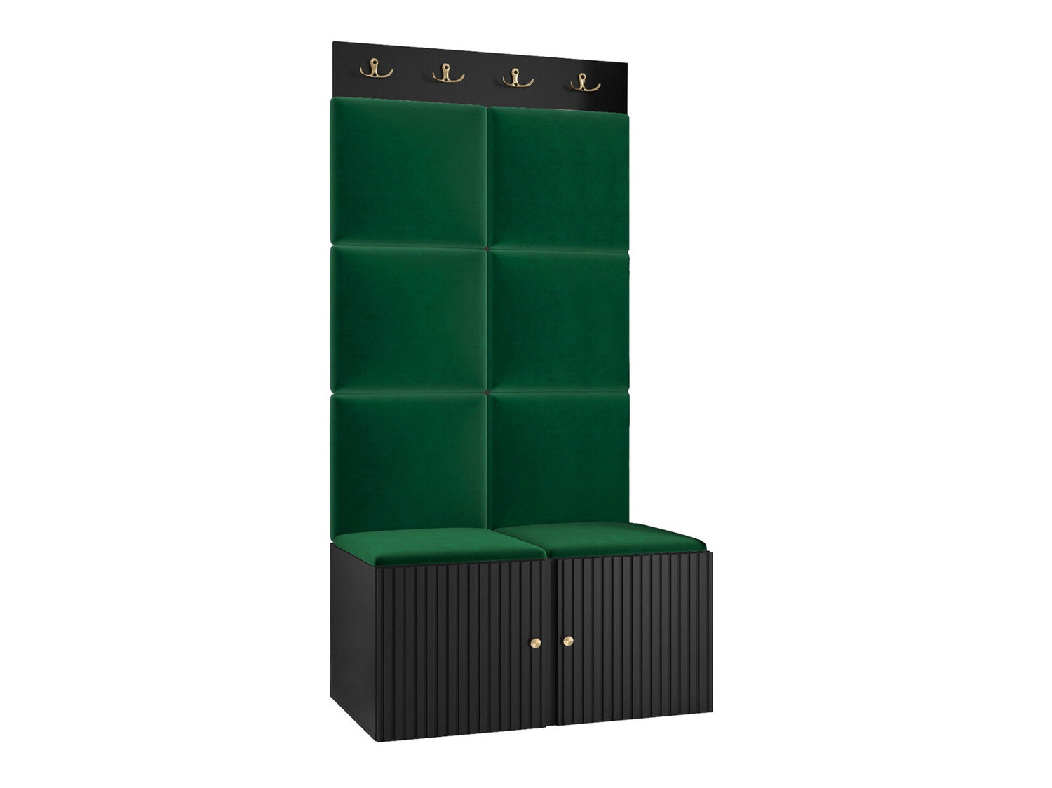 Esikukomplekt Hartford 383 (Must)