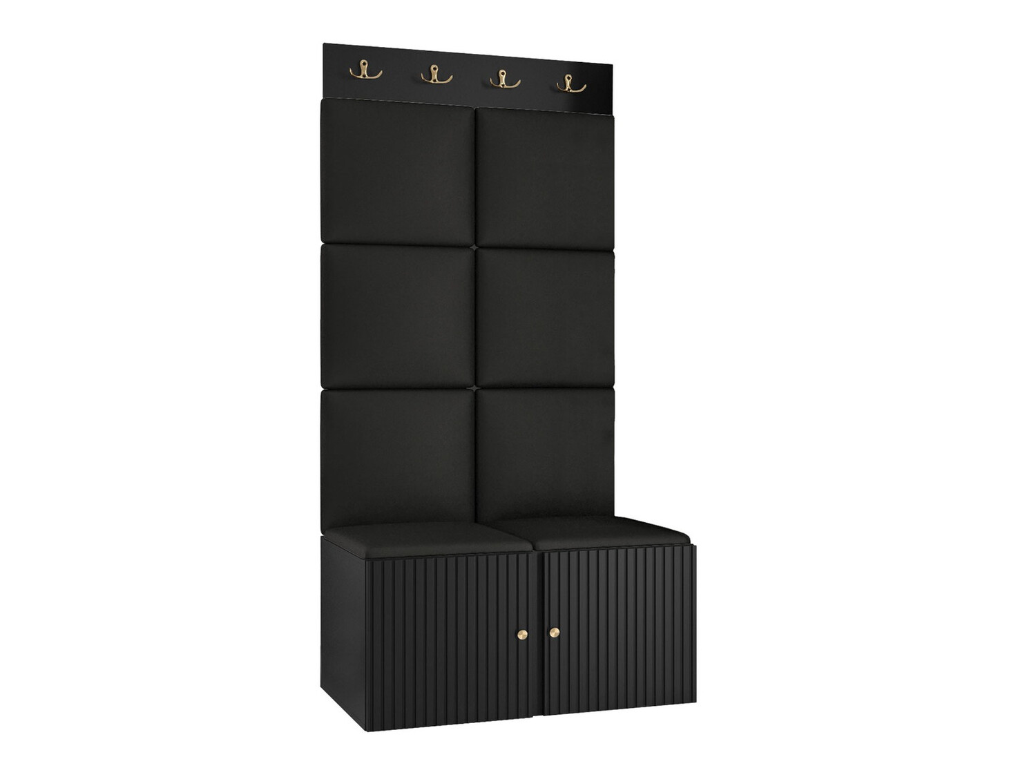 Esikukomplekt Hartford 383 (Must)