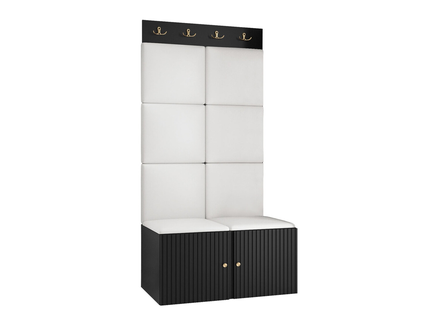 Esikukomplekt Hartford 383 (Must)