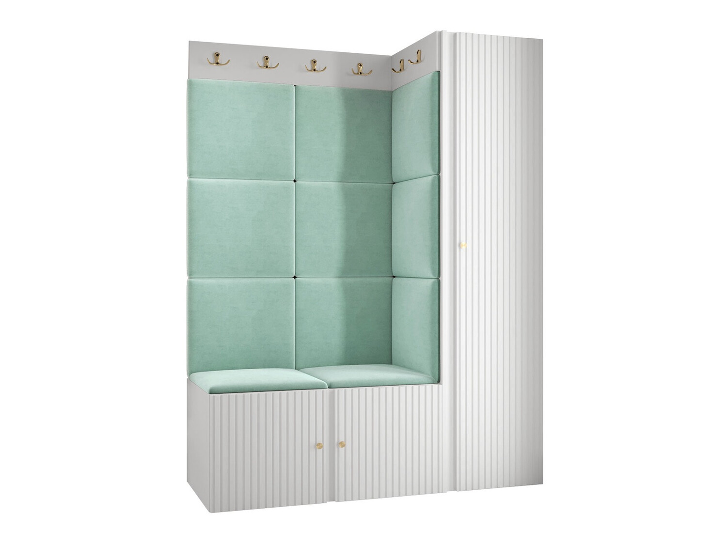 Esikukomplekt Hartford 385 (Valge)