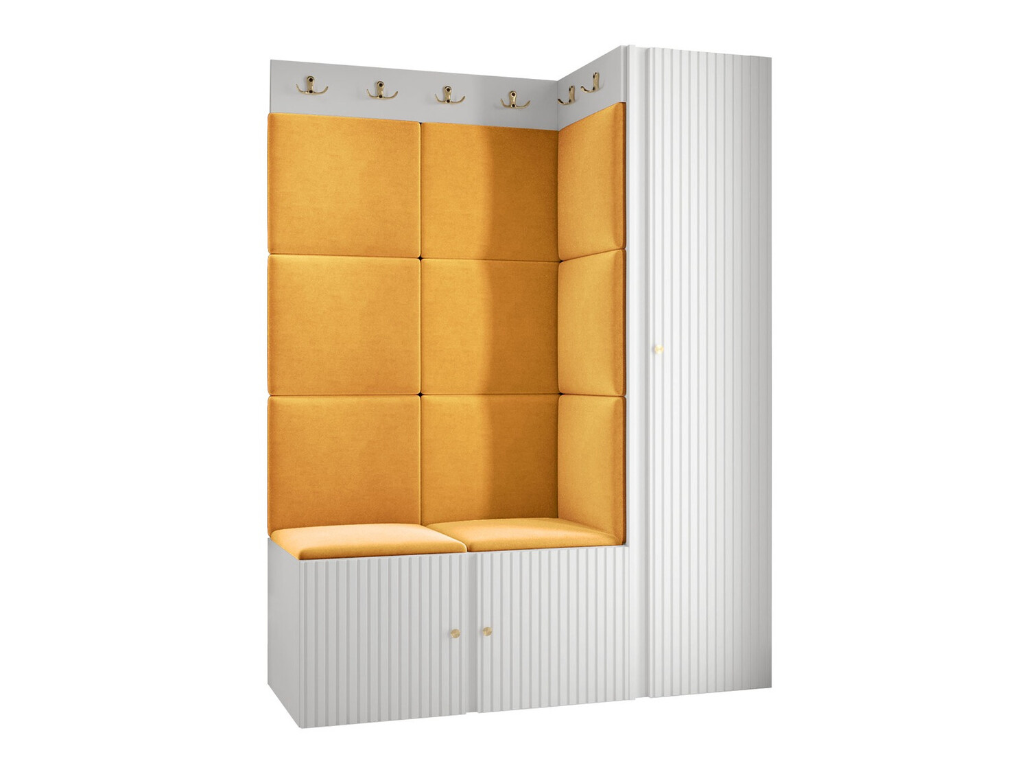 Esikukomplekt Hartford 385 (Valge)