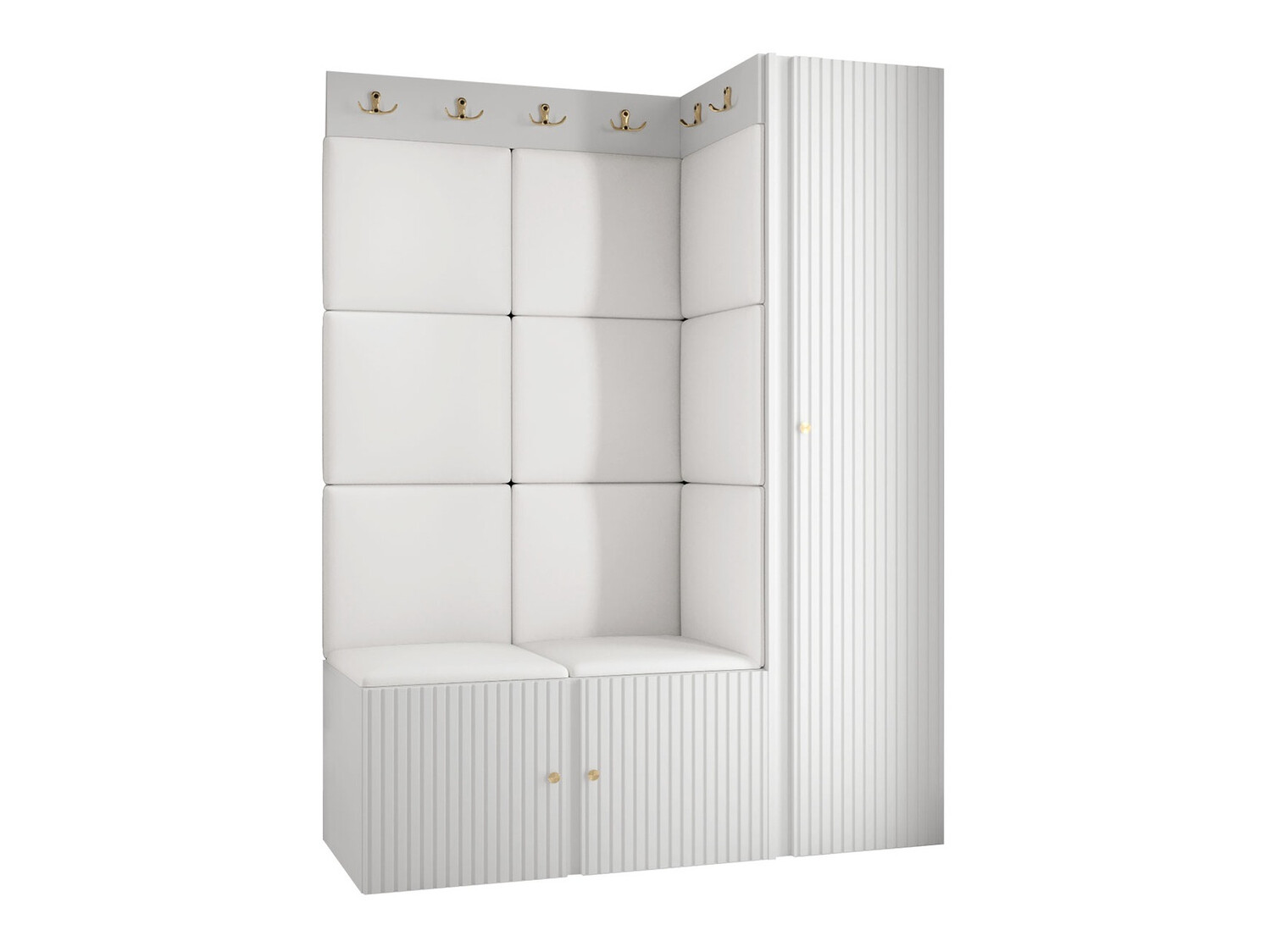 Esikukomplekt Hartford 385 (Valge)