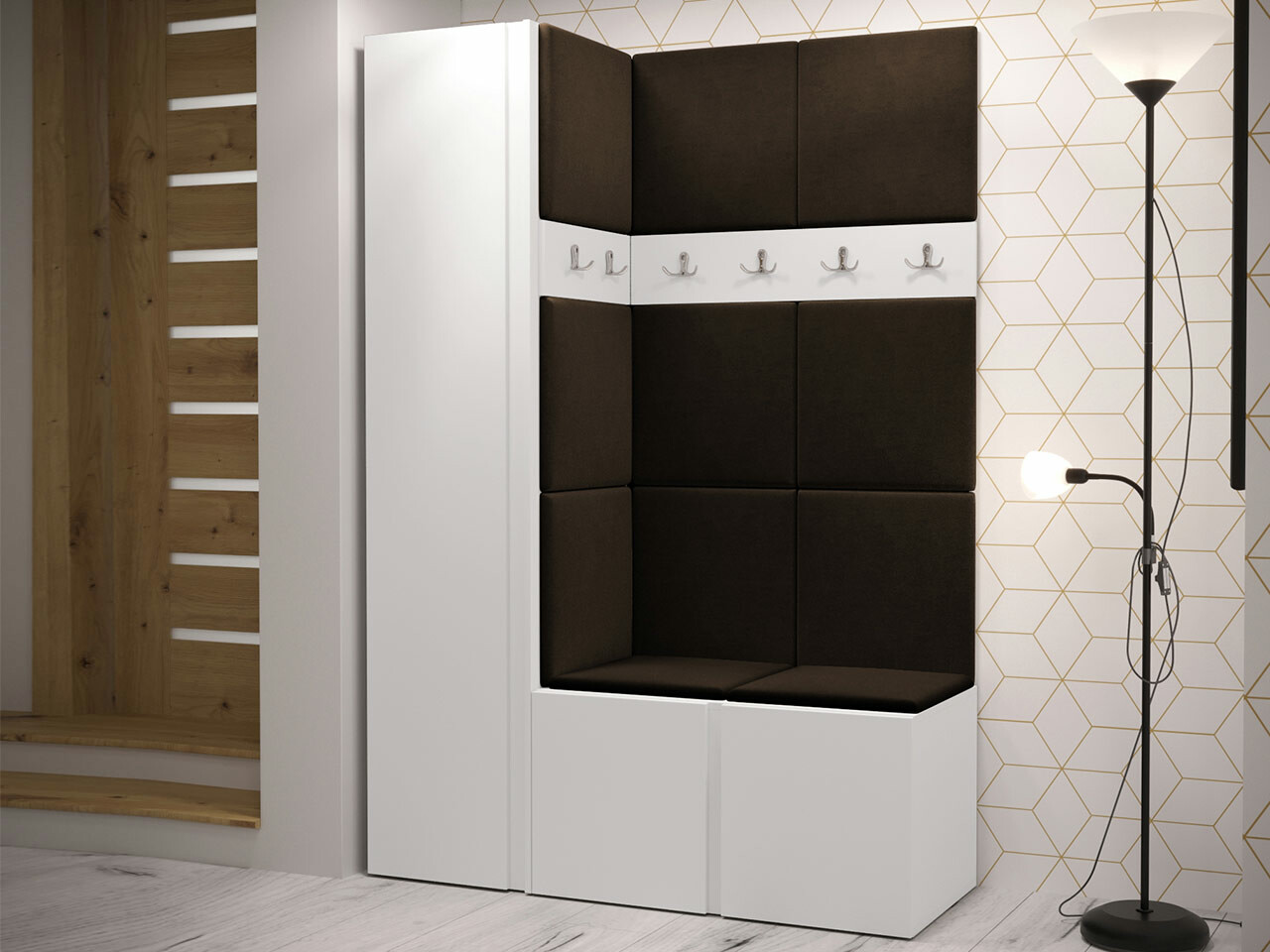 Esikukomplekt Hartford 471 (Valge)