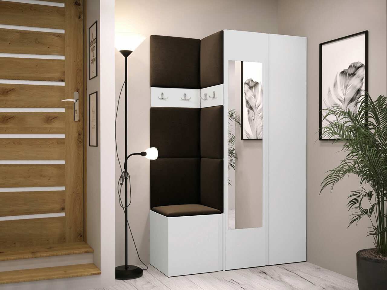 Esikukomplekt Hartford 350 (Valge)