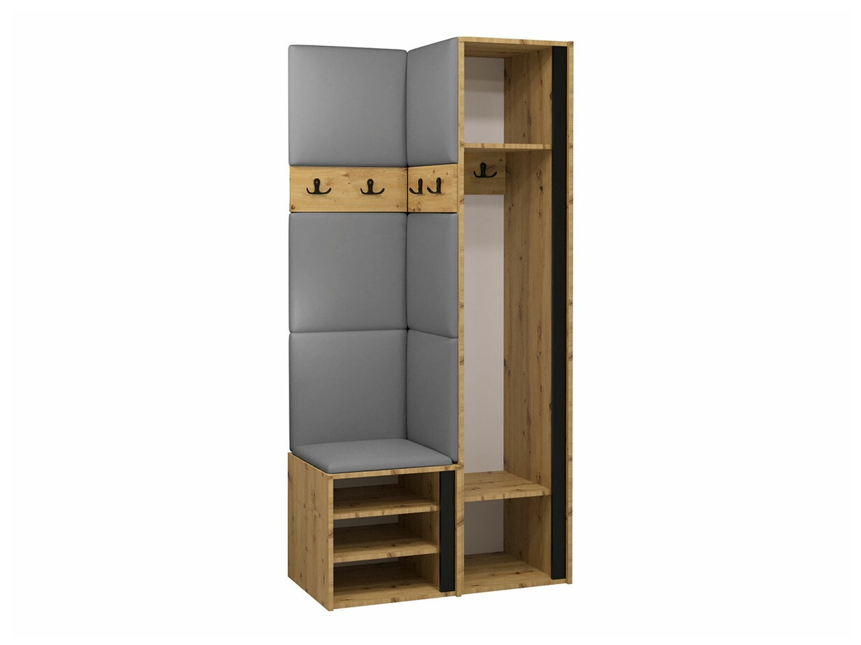 Esikukomplekt Hartford 354 (Artisan tamm + Must)