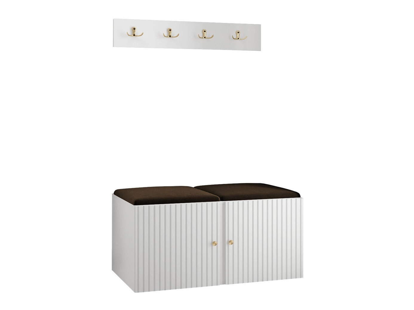 Esikukomplekt Hartford 384 (Valge)