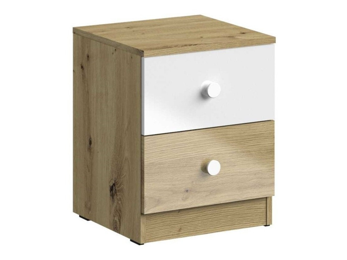 Öökapp Mirelbu 108 (Artisan tamm + Läikiv valge)