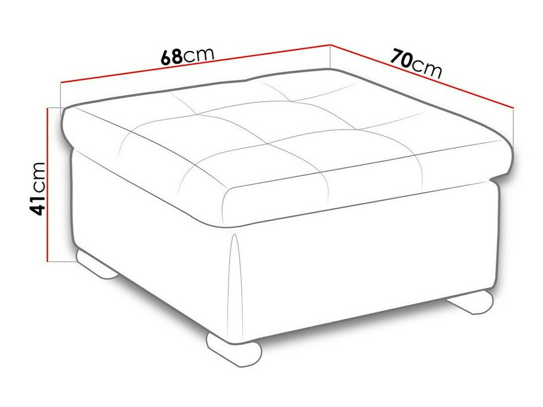 Pehme mööbli komplekt Comfivo Gemma (Soft 020 + Majorka 03)