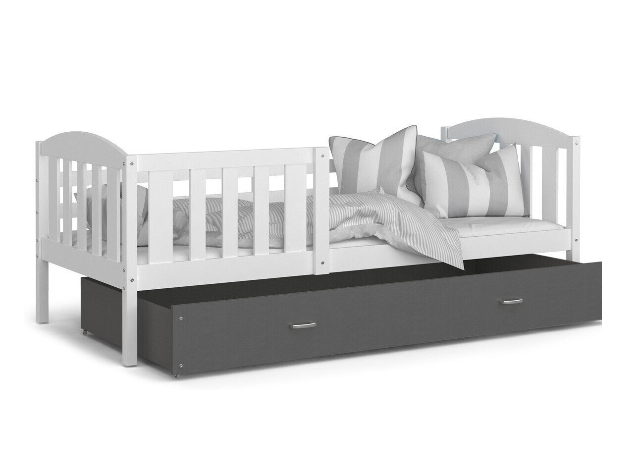 Voodi Aurora 126 (Valge)