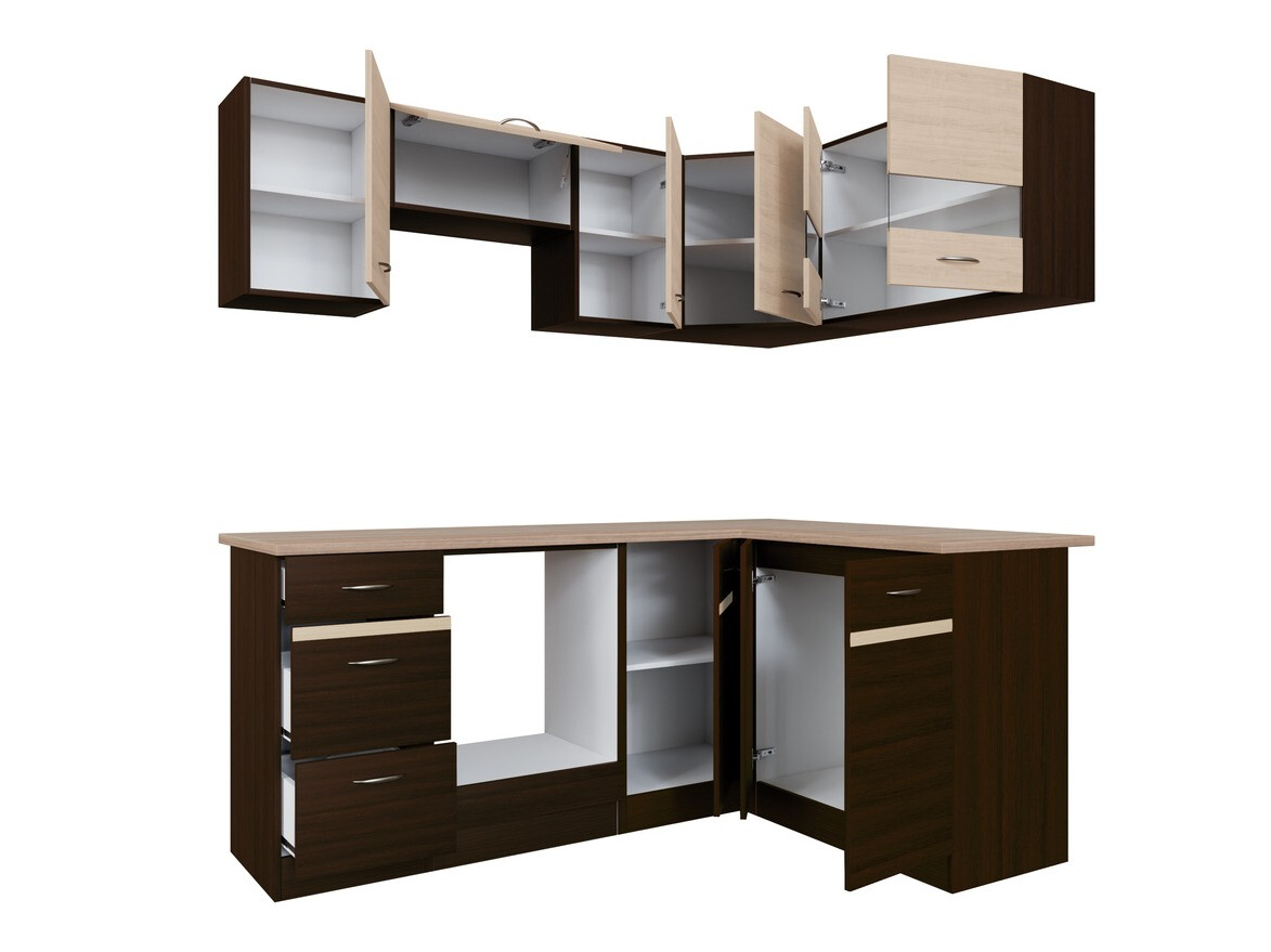 Moodul köögikomplekt Eli Dark 115