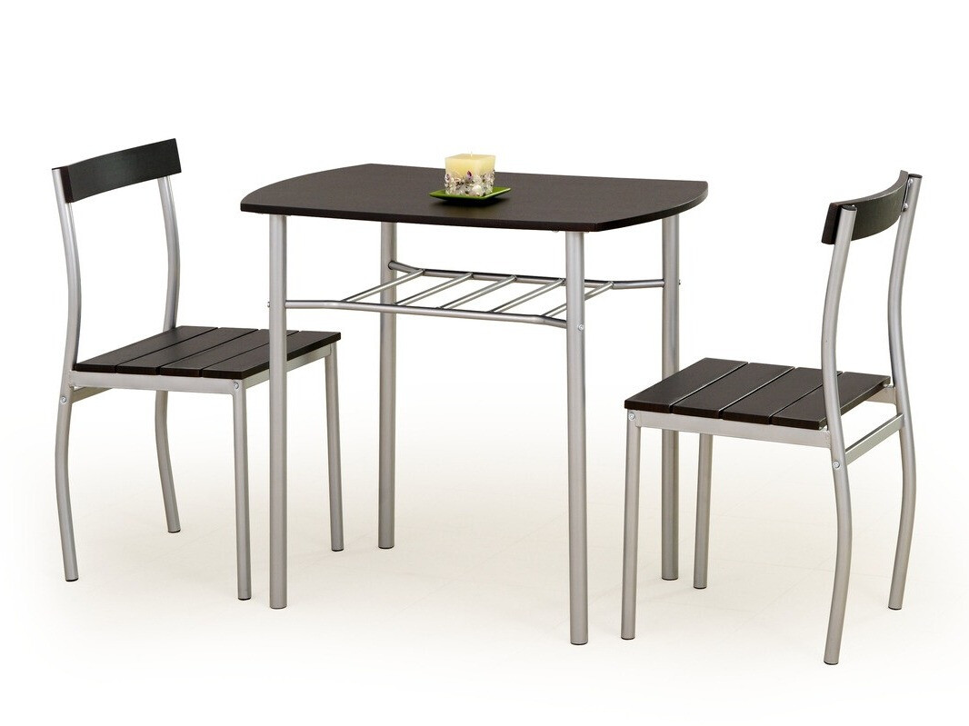 Söögitoakomplekt Houston 127 (Eebenimust)