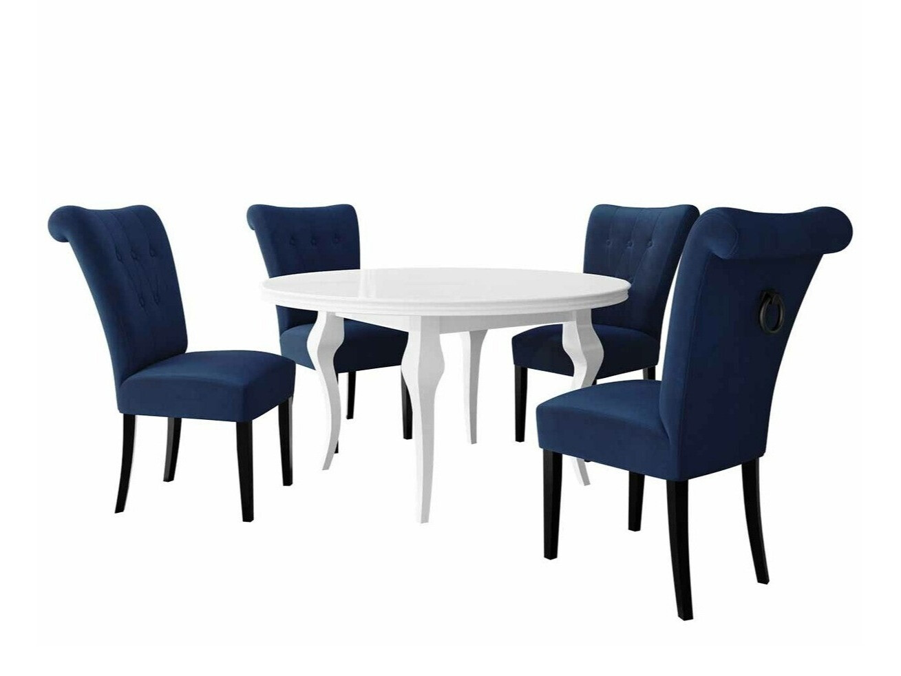 Söögitoakomplekt Racine 143 (Must)