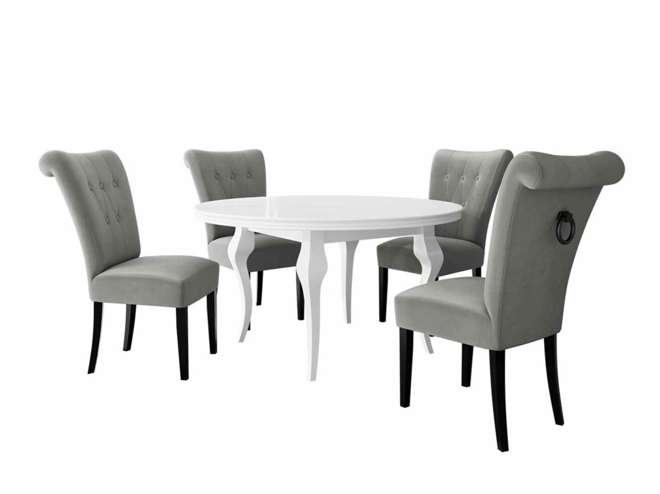 Söögitoakomplekt Racine 143 (Must)