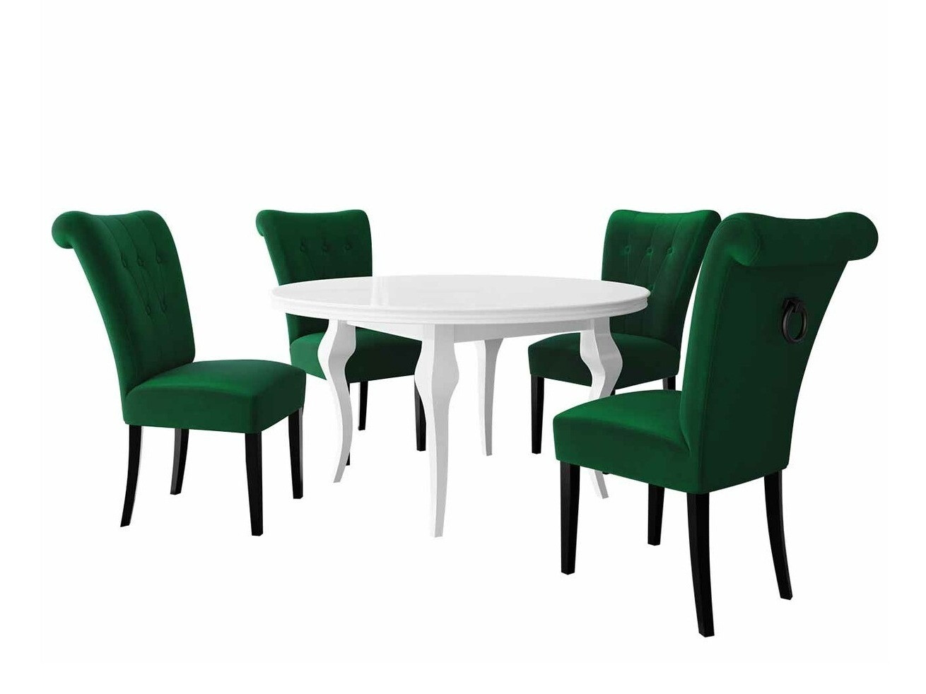 Söögitoakomplekt Racine 143 (Must)