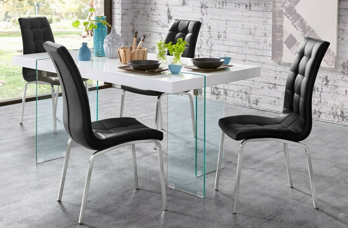 Söögitoakomplekt Denton 1110 (Must)