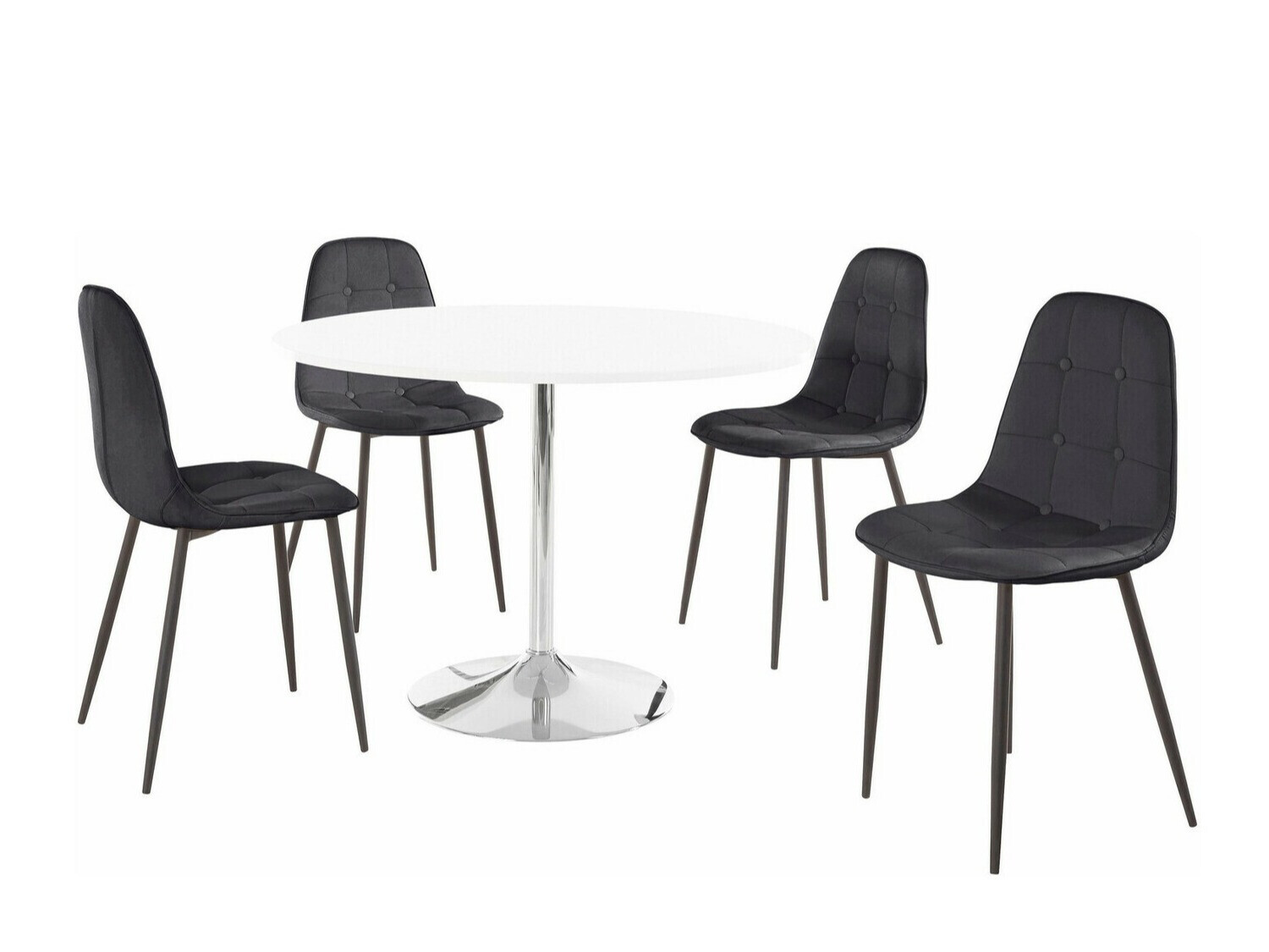 Söögitoakomplekt Denton 932 (Must)