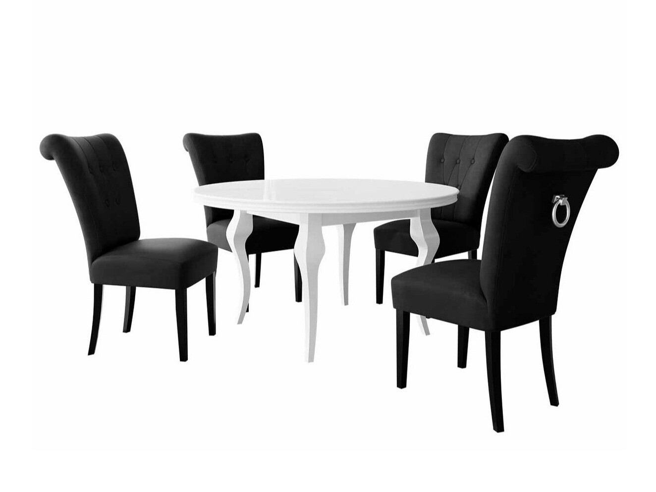 Söögitoakomplekt Racine 142 (Hõbedane)