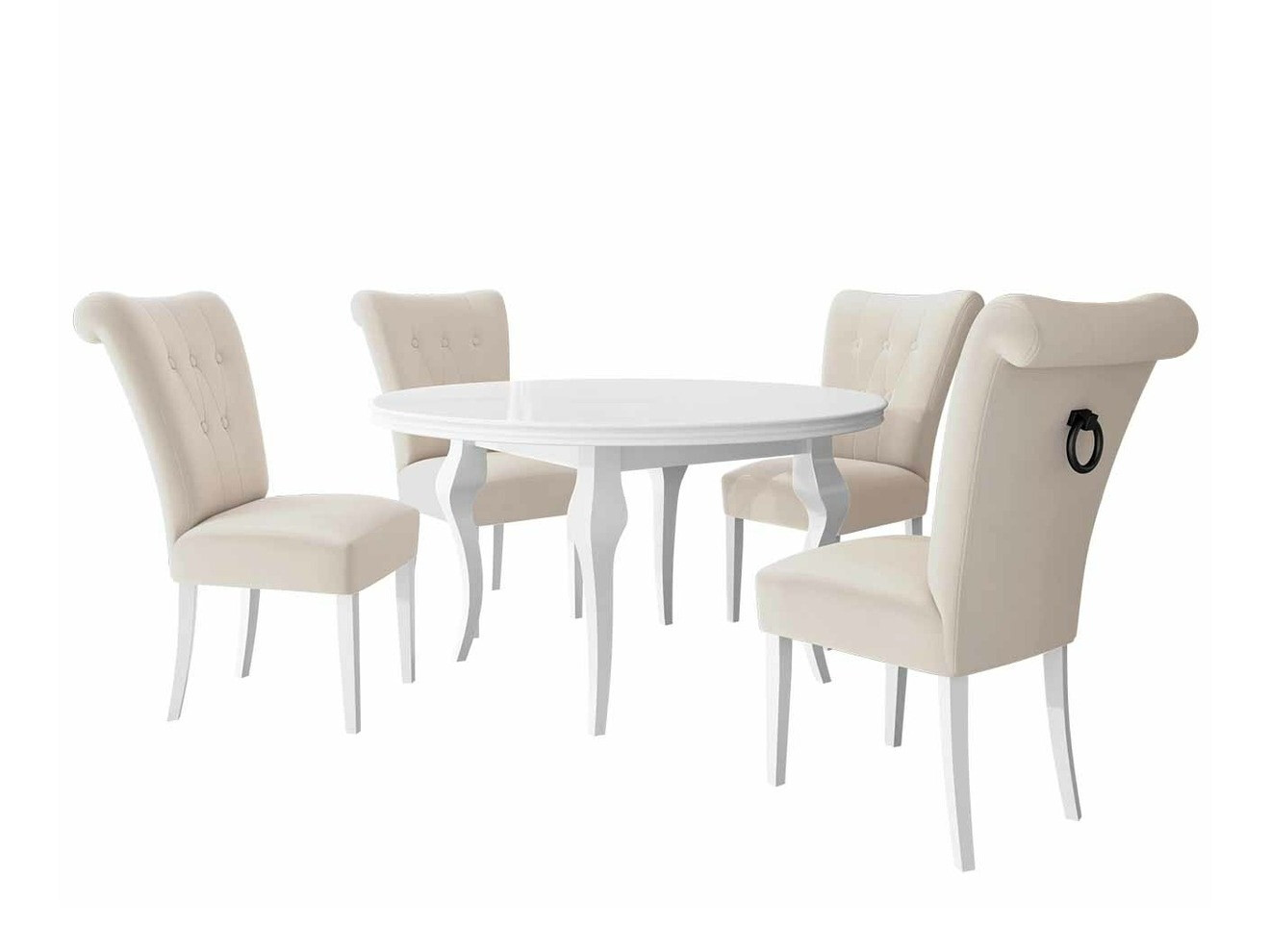 Söögitoakomplekt Racine 142 (Must)