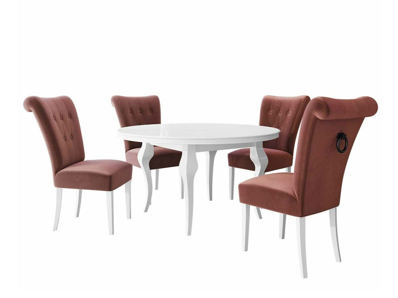 Söögitoakomplekt Racine 142 (Must)